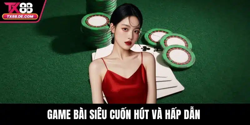 Game bài siêu cuốn hút và hấp dẫn 
